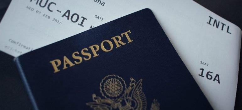 imagen de un pasaporte