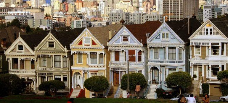 row houses in one of the big US cities to move to in 2023