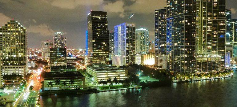 getting used to Miami lifestyle - Miami skyline