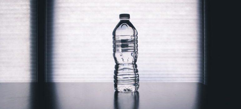 A bottle of water