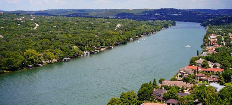 Lake Austin in Austin Texas