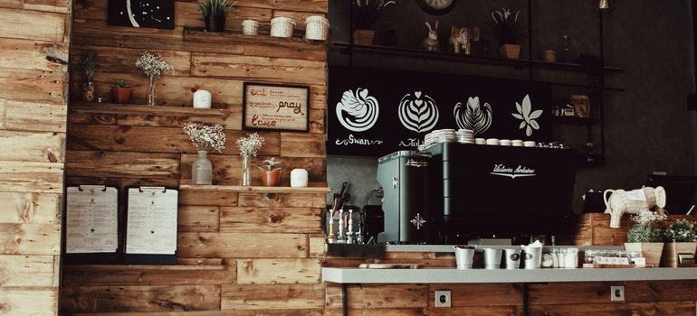 a coffee shop