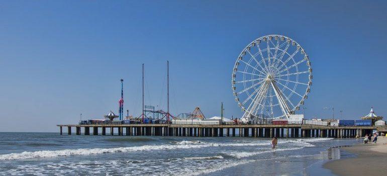 Steel wheel in Atlantic City