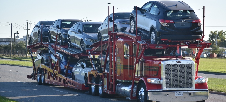 Car carrier shipping your car across the US
