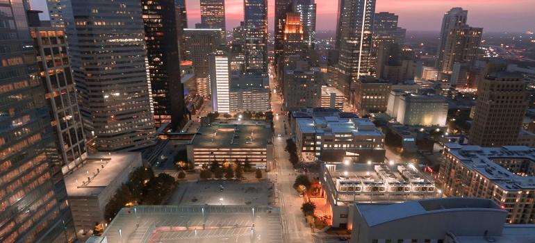 Houston from above