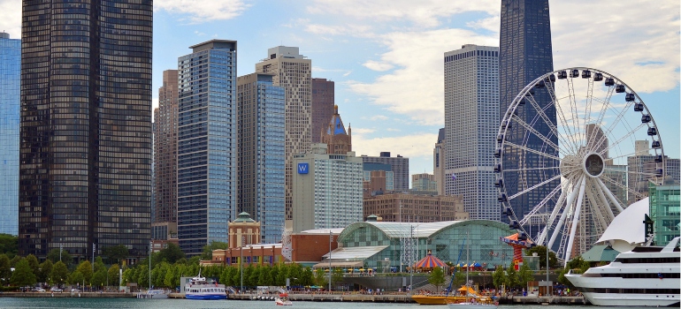 Skyline de Chicago, una vista hermosa.