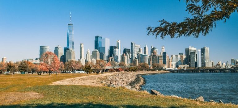 Paisaje urbano de la Ciudad de Jersey, Nueva Jersey