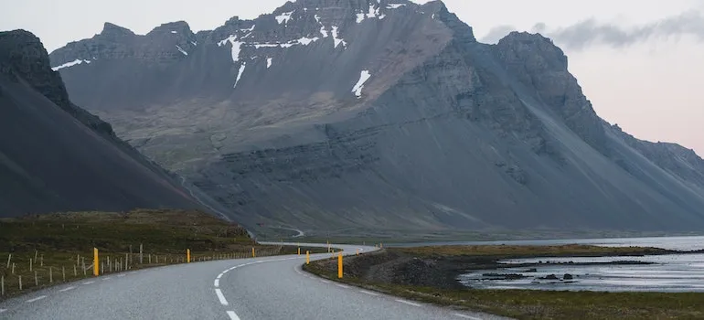 a road to the mountains