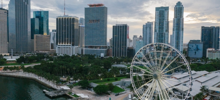 Ferris Wheel in Miami, Florida