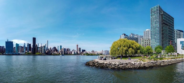 el panorama de Long Island