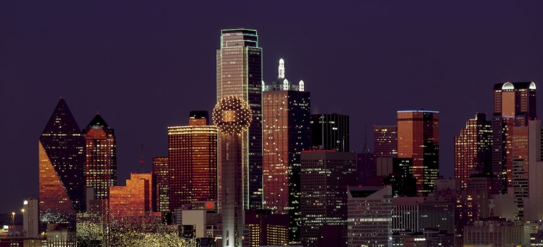 Dallas at night 