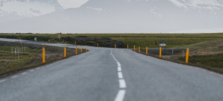 carretera vacía