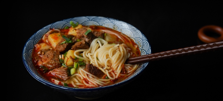 ramen que puede tener en algunos de los mejores restaurantes en Houston Heights